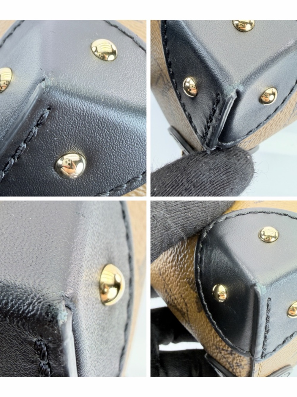 Louis Vuitton Noe Trunk PM Reverse Monogram Chain-Trim Shoulder Bucket Bag - Picture 7 of 13